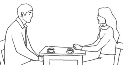 이야기 나누는 민철과 지원. ⓒ최선영