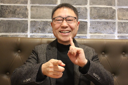 인터뷰 중인 장애의벽을허무는사람들 김철환 활동가.ⓒ에이블뉴스