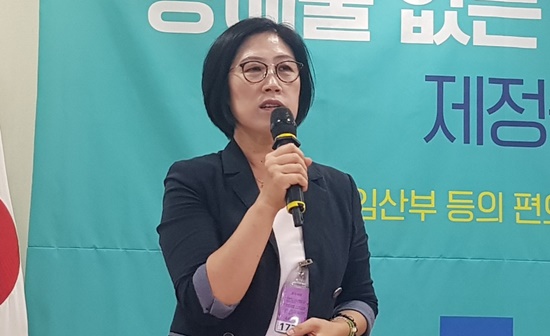 한국장애인개발원 유니버설디자인환경부 김인순 부장.ⓒ에이블뉴스