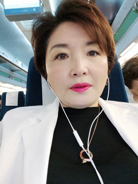 어느 날 열차에서. ⓒ이복남
