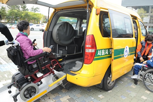 서울 장애인콜택시 모습.ⓒ에이블뉴스DB