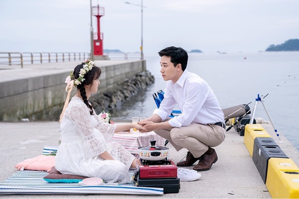 바닷가 신혼여행. ⓒMBC