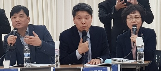 사회복지법인 엔젤스헤이븐 조준호 대표이사, 충현복지관 강태인 관장, 교남소망의집 황규인 원장.ⓒ에이블뉴스